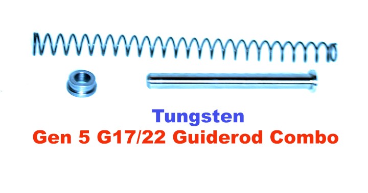 CARVER Tungsten Uncaptured Gen 5 G19/19X/45/47/49/23 Guiderod Combo