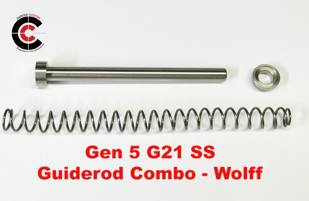 CARVER GEN 5 Uncaptured (Wolff) Guiderod Combo for Glock G20/21